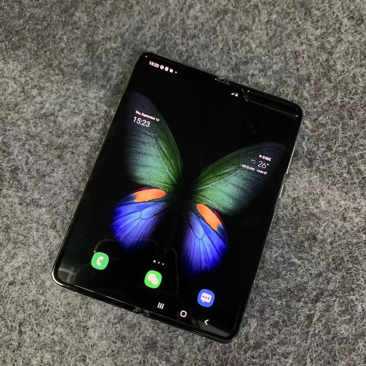 Wholesale Original Galaxy Z Fold 4g Android 5g Smartphone Galaxy Z Fold SM-F900U1 Folding Phone Foldable used mobile phone