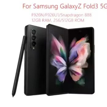 90% new or above For Samsung Galaxy Z Fold 3 F926U1 Used Mobile Phone Z Fold3 5G 256GB/512GB Telephone Buy Wholesale Second Hand