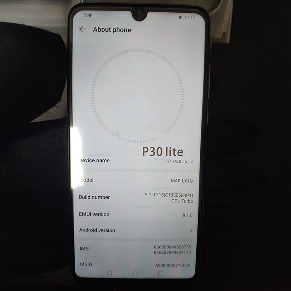 High quality original used mobile phone For Huawei P30 lite 64GB/128GB unlocked Android Celulares wholesale P30 Pro P20 P40