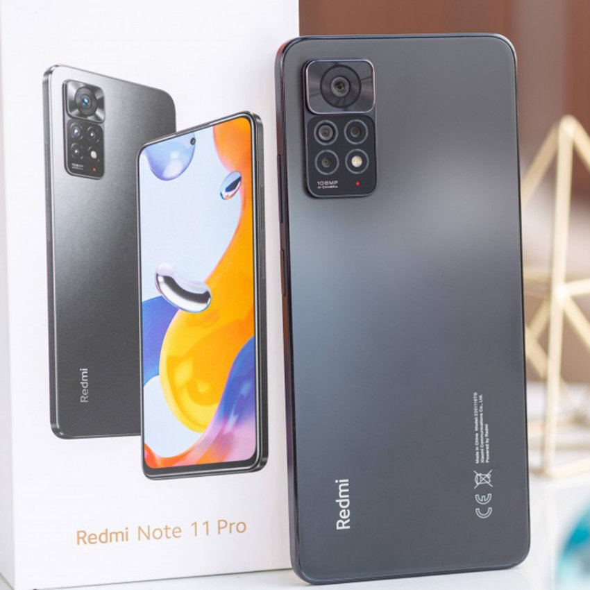 Global Version 5g 6gb Ram 64gb Rom / 8gb Ram 128gb Rom Mobile Phone 108mp Camera for Xiaomi Redmi Note 11 Pro