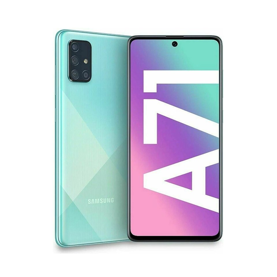 Unlocked Used Second Hand Mobile Phone for Samsung Galaxy A71 phone 8GB RAM 128GB ROM Wholesale Mobile Phone Smart refurbishment