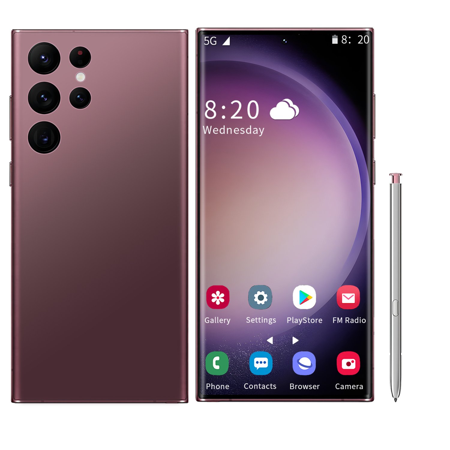 5G Original S24 Ultra Smartphone 6.8 inch Full Screen 16+1TB Android Mobile Phones With Face ID Unlocked Cell Phone