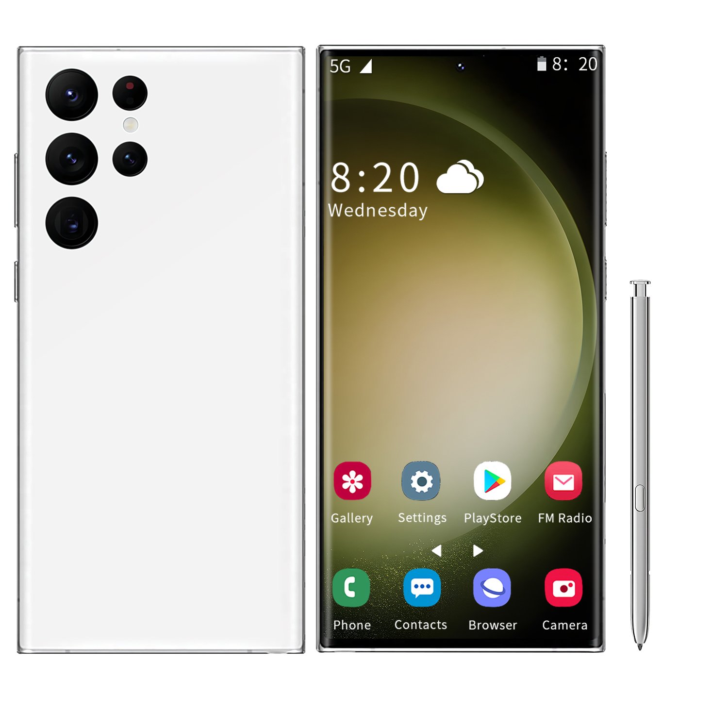 5G Original S24 Ultra Smartphone 6.8 inch Full Screen 16+1TB Android Mobile Phones With Face ID Unlocked Cell Phone