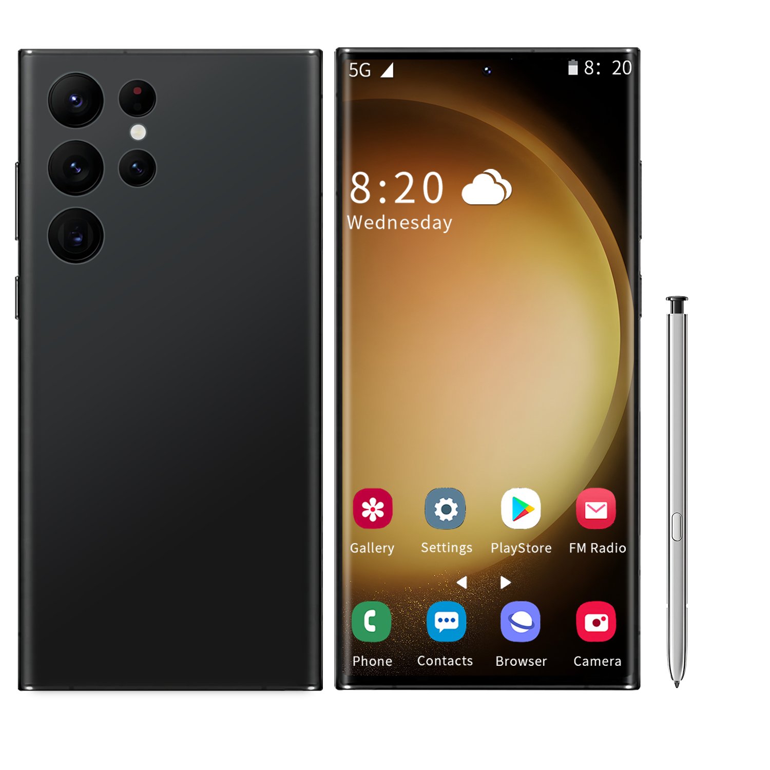 5G Original S24 Ultra Smartphone 6.8 inch Full Screen 16+1TB Android Mobile Phones With Face ID Unlocked Cell Phone
