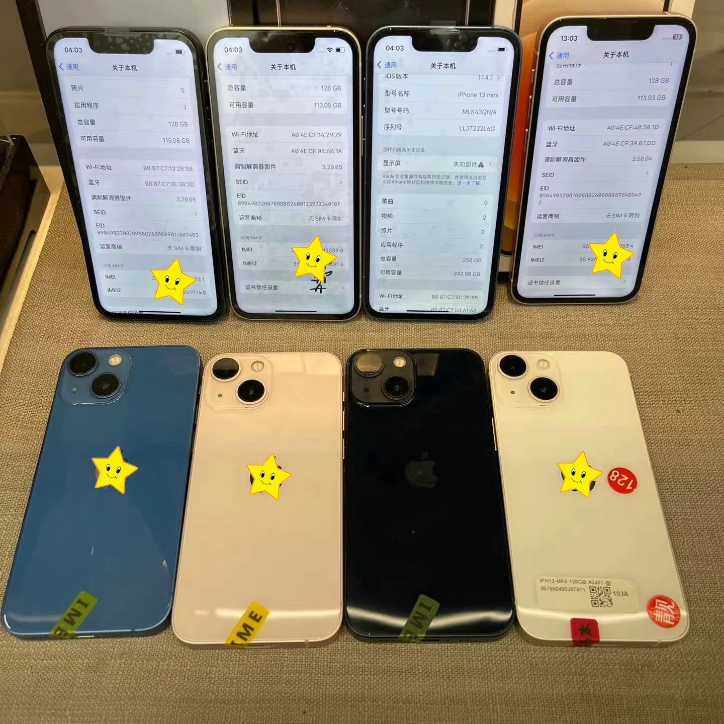 Top quality Wholesale Used mobile phones for Ip 13 128gb 256gb top quality orignal unlocked phone
