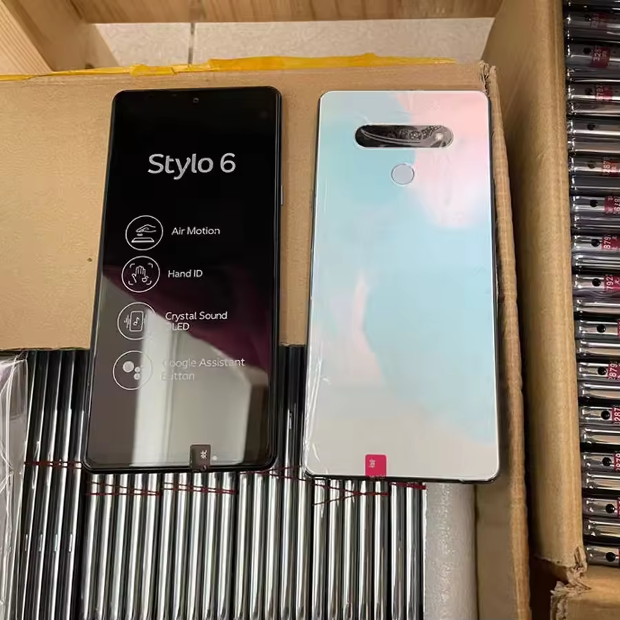Wholesale 98% New Original used phone For LG Stylo 6 64GB GSM celulares unlocked 1SIM smartphone G7 K51 mobile phones