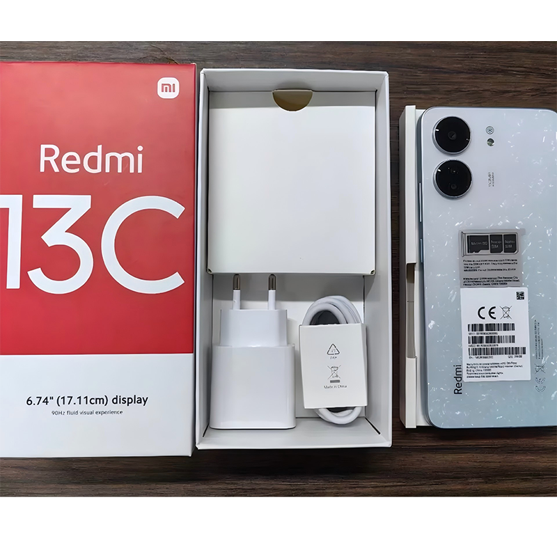 Hot Selling For RedMi 13C Android 4G Smartphone Octa Core CPU 8+256GB Cheap Used Mobile Phone