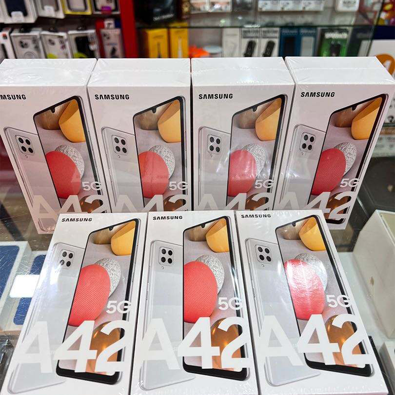 Boxed Sealed Brand Used Mobile Phones Fast Ship Android System Second Hand In Stock A42 Wholesale