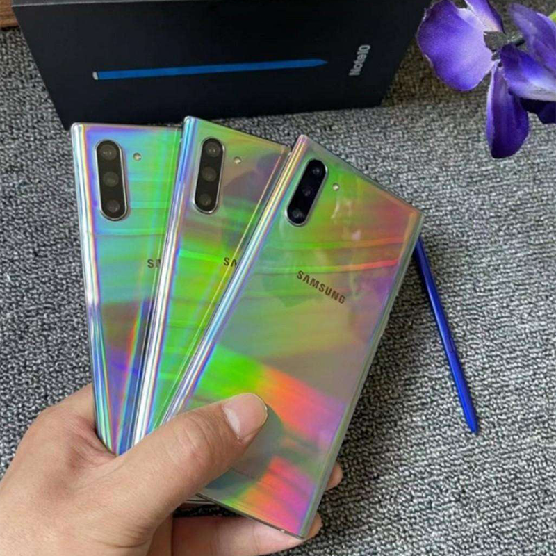 No Scratch Mobile Phone Note1 Note2 Note9 Note10 Note10+ Wholesale Second Hand Cheap Android System