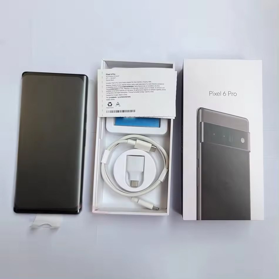Global version For Google Pixel 6 Pro 128GB used mobile phone Android original unlocked 5G smartphone celulares pixel 6 7 Pro