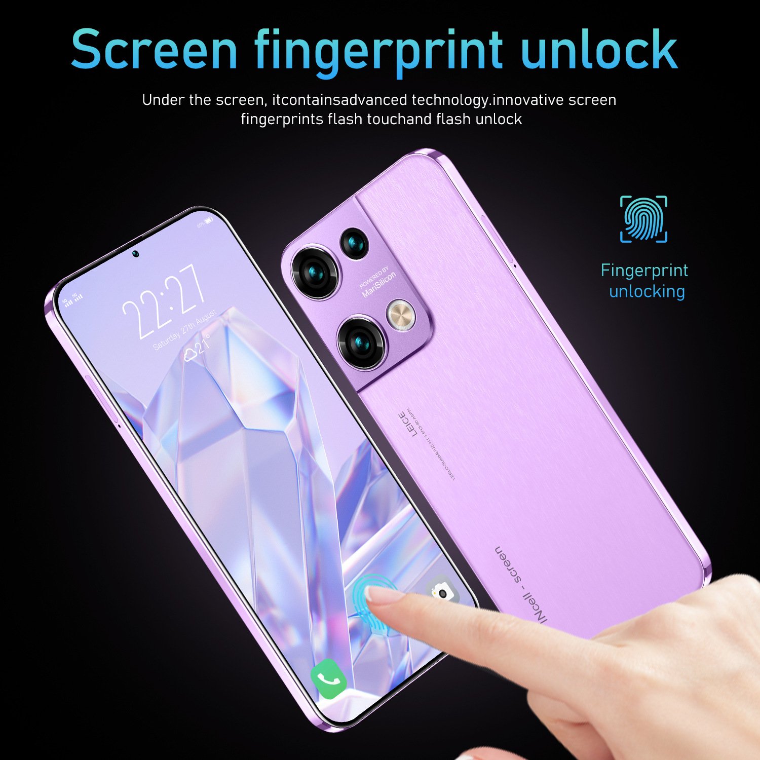 Smart phone Reno10 Pro+ True 4G 7.3 inches 13 million pixels 2+16 Android 8.1