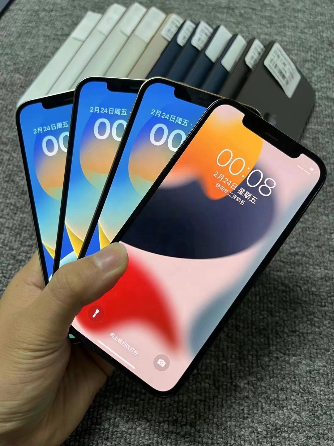Good Review Seller Wholesale Hot Sale High Quality Used Mobile Phones for Apple Good condition For iPhone 12 Pro max Unlocked