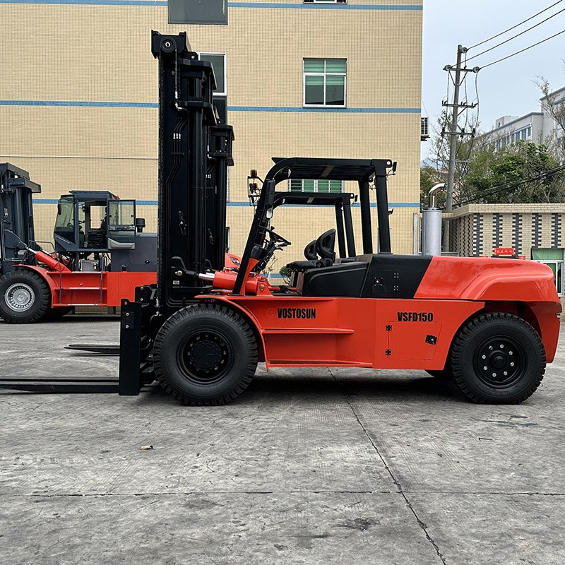 2 El 28-ton-forklift-loader 2.5 Ton Container Mast Forklift