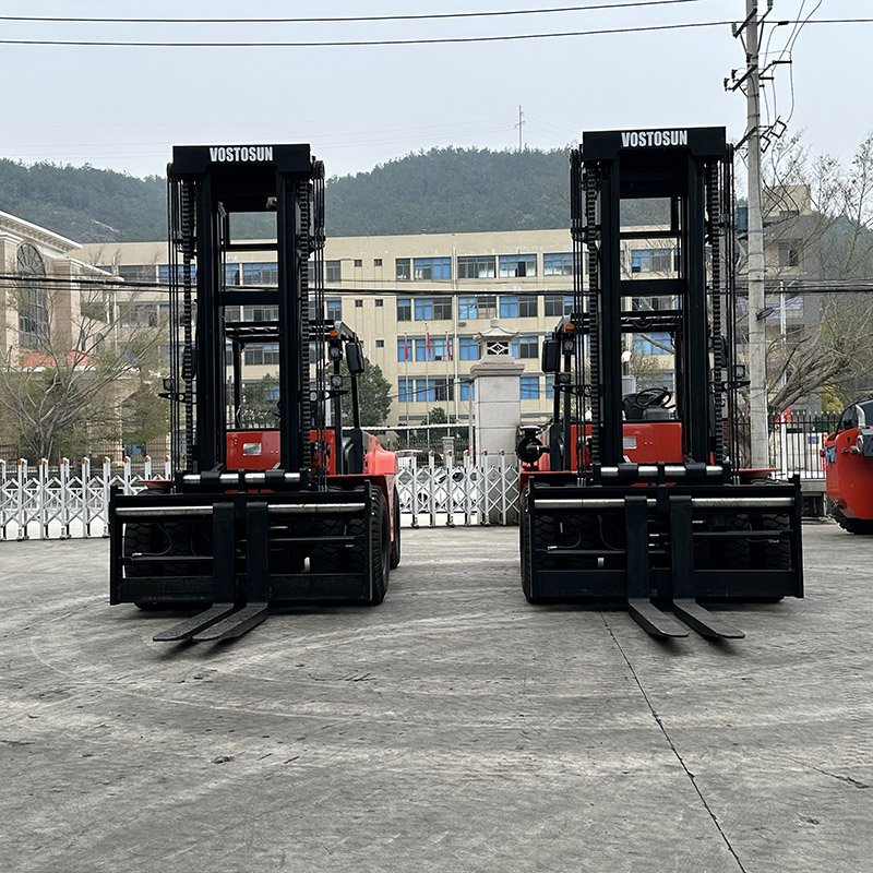2 El 28-ton-forklift-loader 2.5 Ton Container Mast Forklift