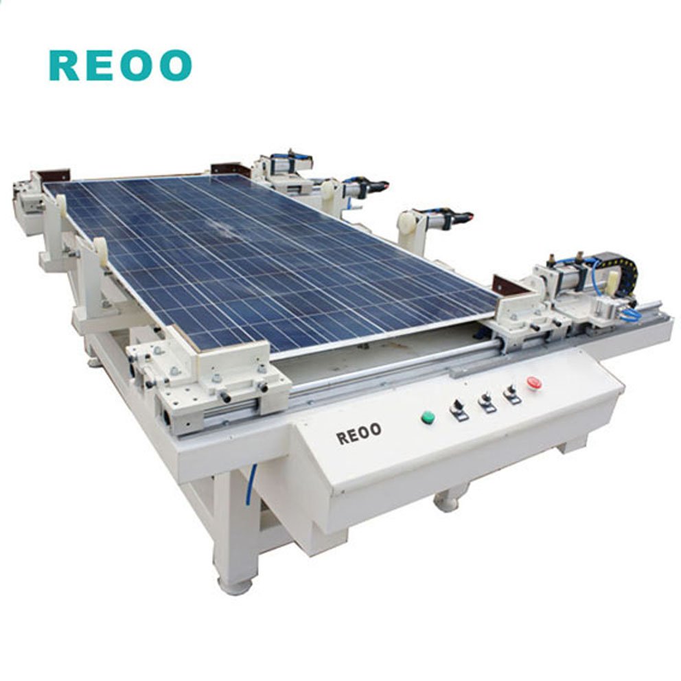 Semi automatic lower cost solar panels production line 5MW from REOO manufacturer