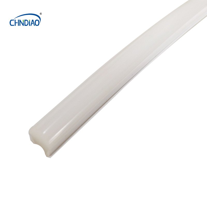 Flexible diy swimming pool light 12v warm white silicone multicolored neon tube strip