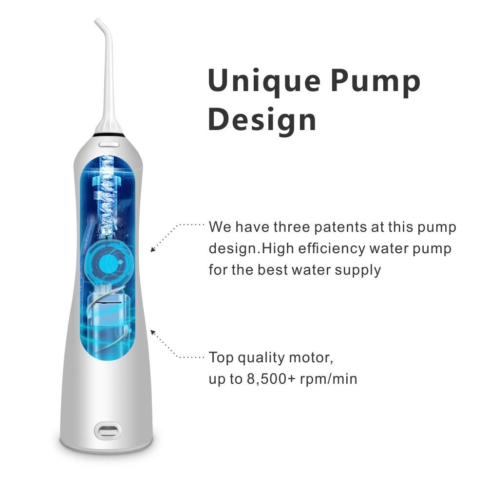 SINBOL High Efficiency Private Label Water Pick Teeth Cleaner Flosser Dental Electric Tooth Cleaning Water Dental Flosser