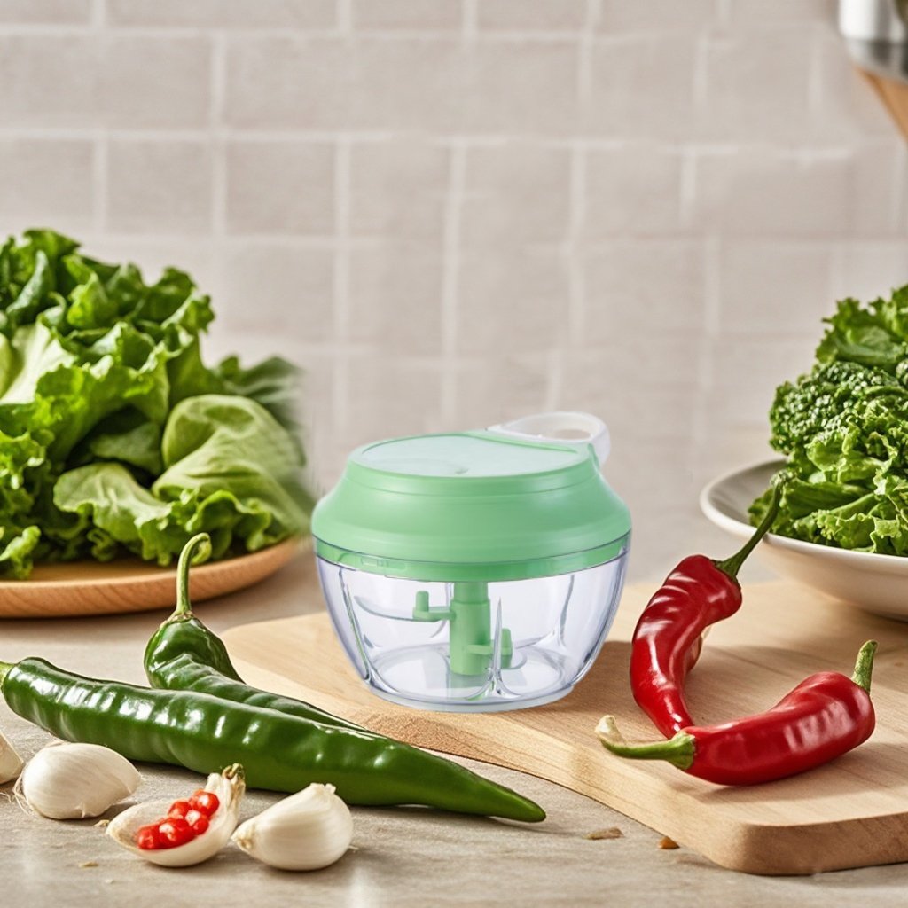 New style durable fruit and vegetable tools High-grade manual fruit and vegetable chopper Hand-pulled mini garlic masher