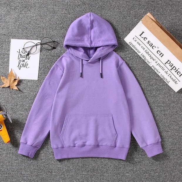 2024 100% Cotton hoodies Long Sleeve sweatshirt for HotPop style customized Printing Sweatshirt Heavyweight