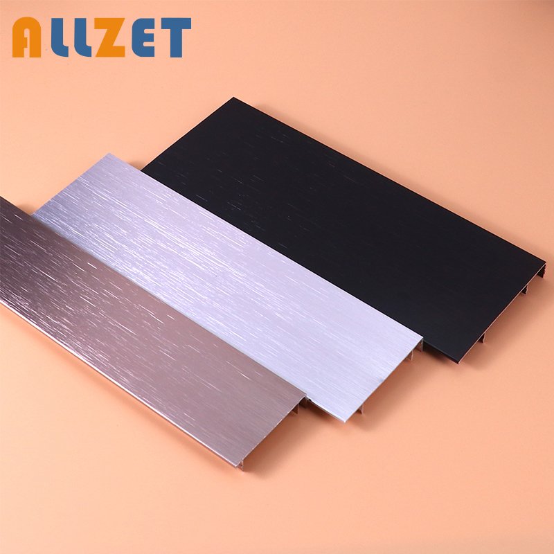 80 mm skirting board aluminum alloy contemporary recessed baseboard cover skirting wall line panel