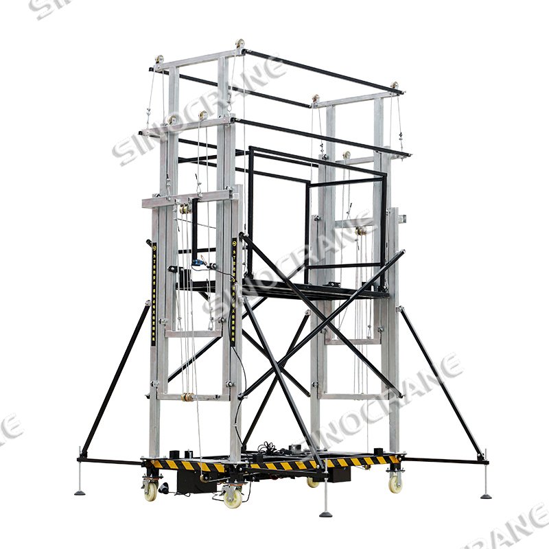 Sinocrane ELS Beams Movable Adjustable Feet Scaffolding Platform For Outdoor Work