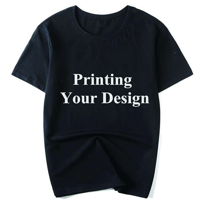 2024 New Product Promotion High Quality Personalized Adult 100% Cotton Polyester Fabric Custom T-shirt For Business Men Women