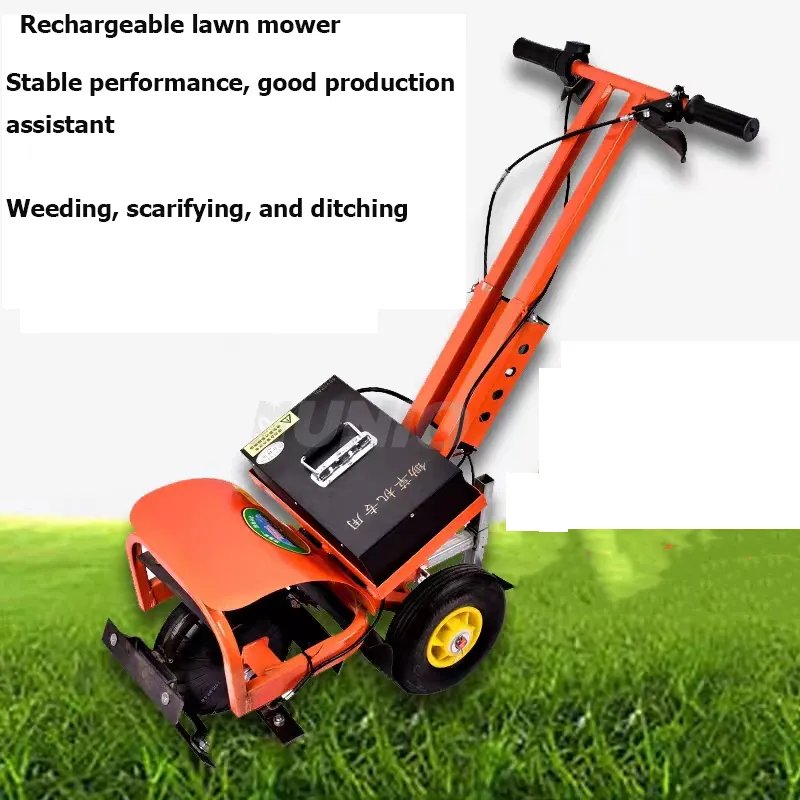 Hotting Handheld electric power tiller cultivator lawn plower garden start mini tiller motocultivator