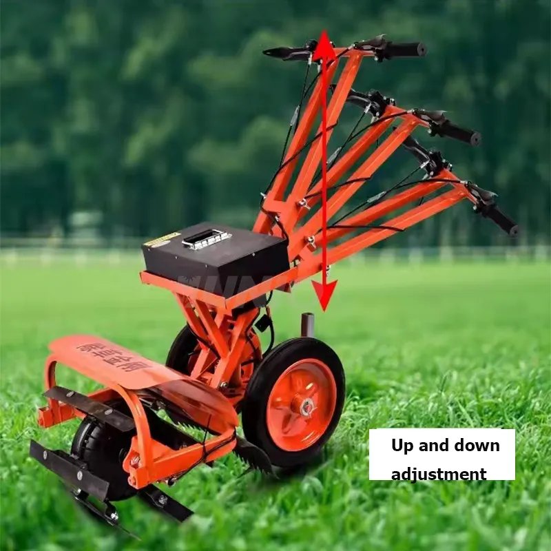 Hotting Handheld electric power tiller cultivator lawn plower garden start mini tiller motocultivator