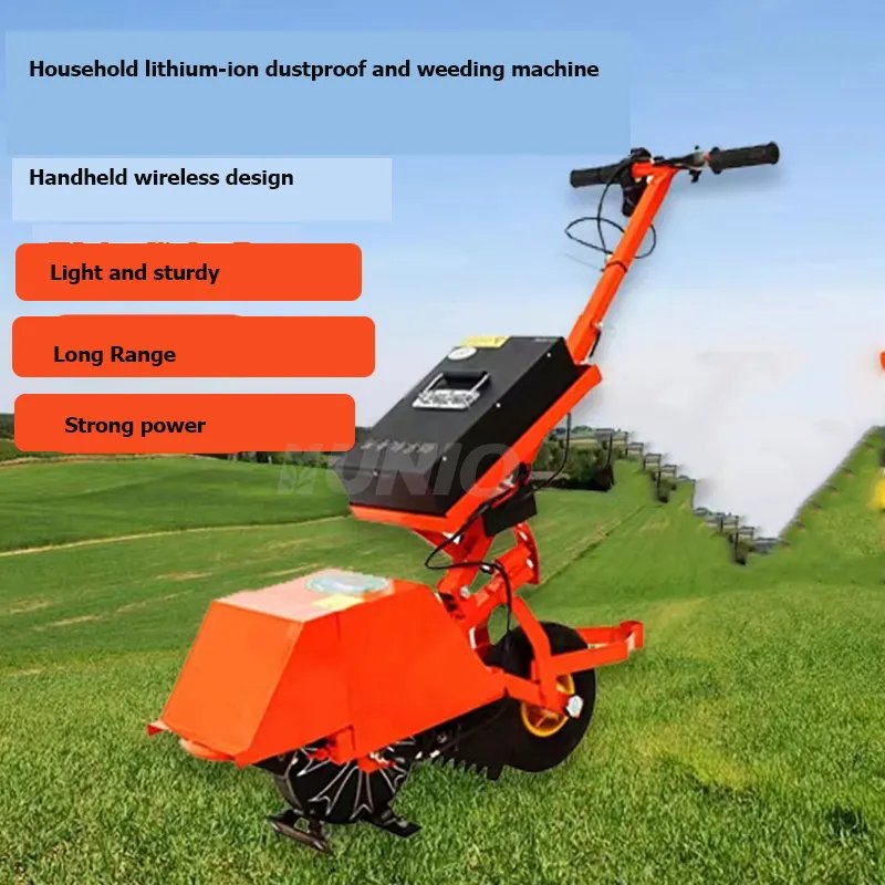 Hotting Handheld electric power tiller cultivator lawn plower garden start mini tiller motocultivator