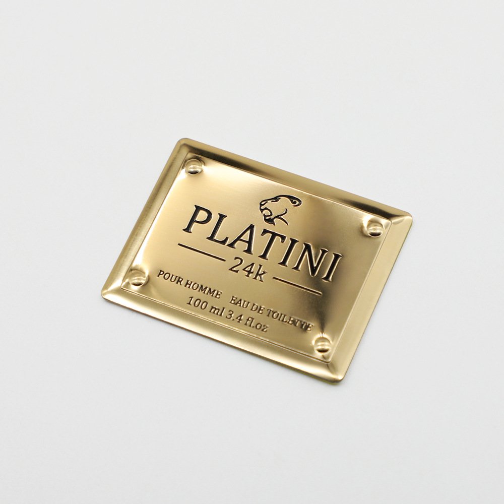 Custom Textured Stamping High Quality Adhesive Waterproof Embossment Glass Wine Bottle Label