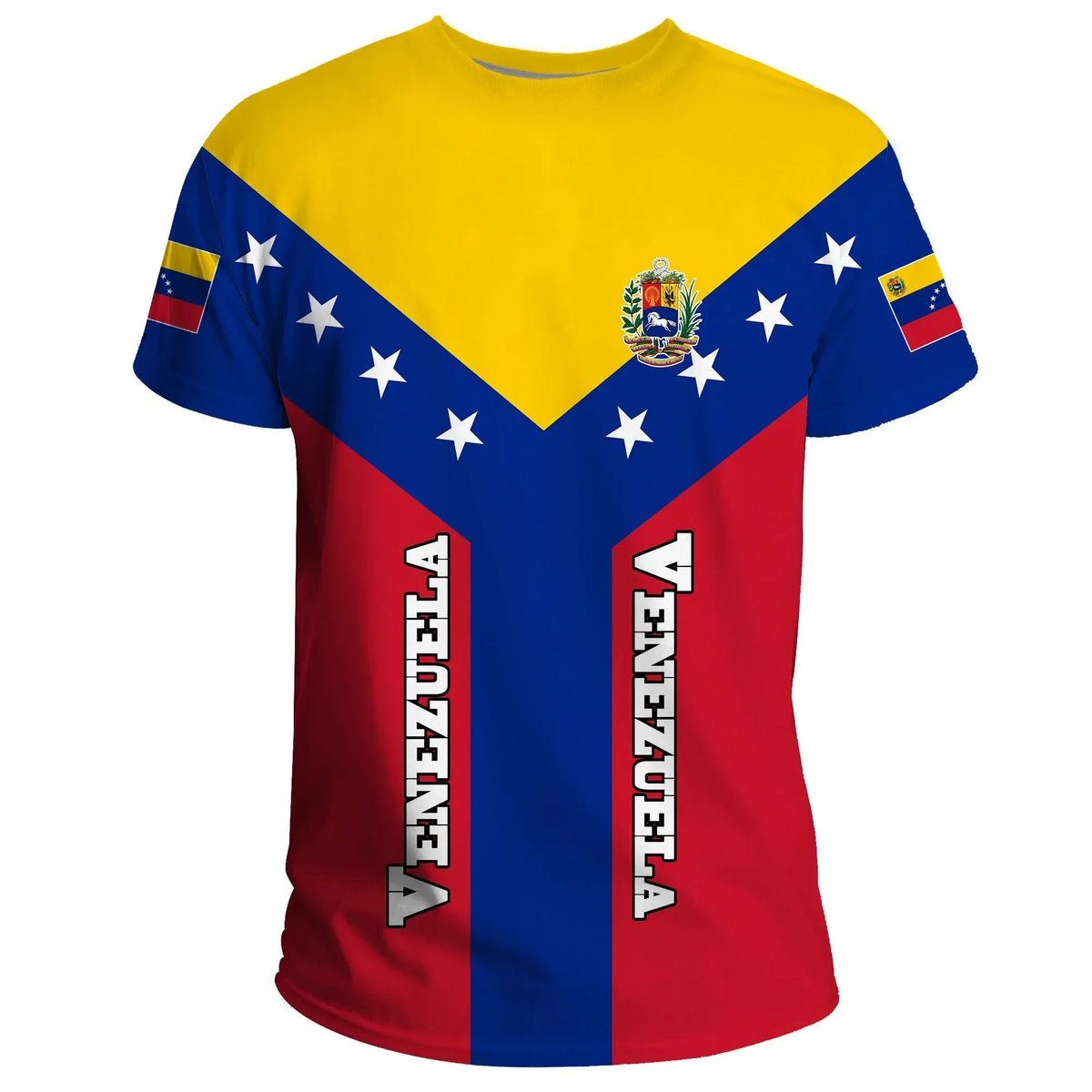 Venezuela T Shirt New Product Customization Comfort Male Streetwear Brand High Quality Comfort Sport Tee Minimum Order Quantity