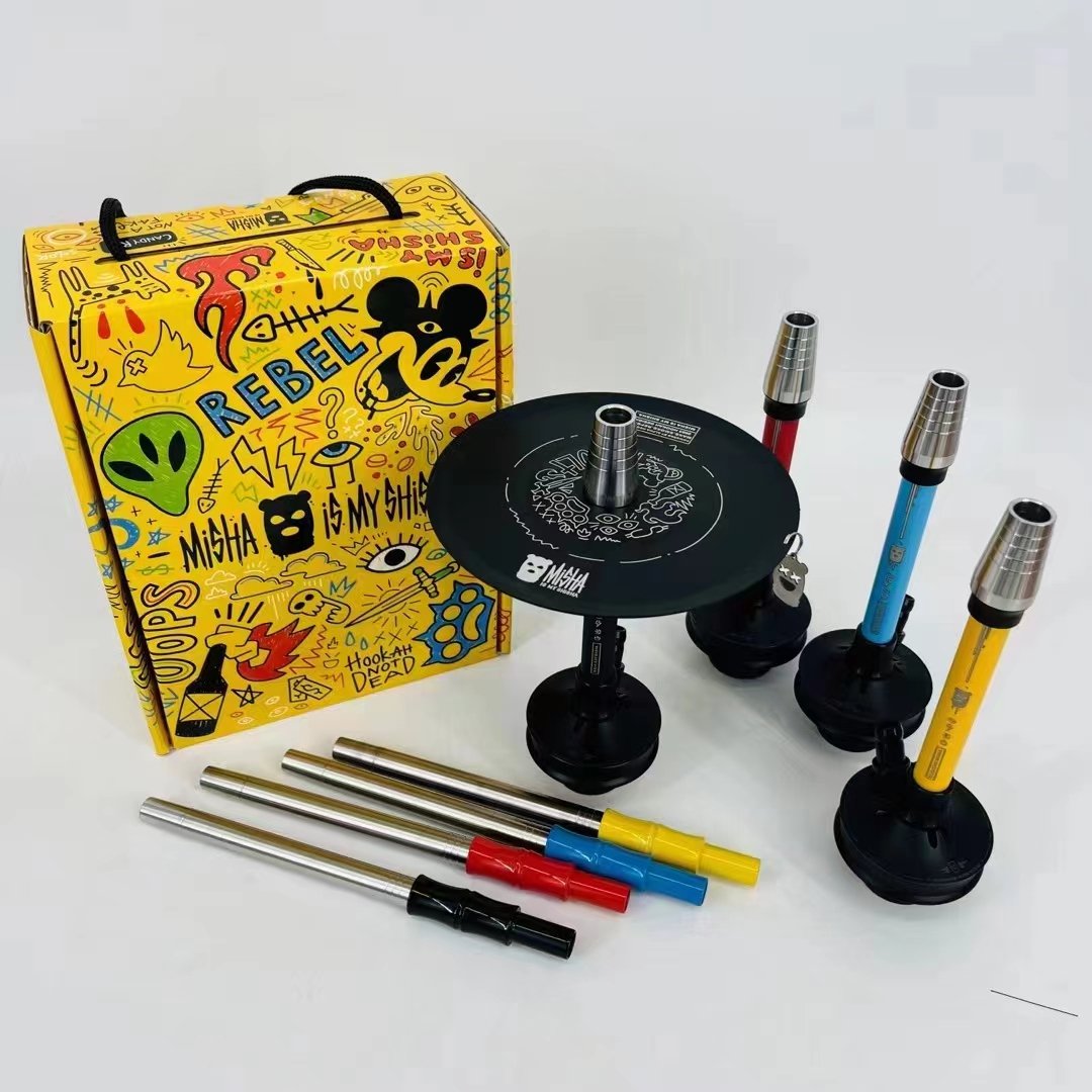 New Product El Bomber Series Shisha Hookah Pen Detachable Hookah Pipes Eco-friendly Sheesha Hookah