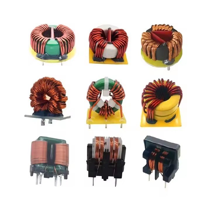 round Silicon Steel Sheet Low Voltage Choke Coils Nanocrystalline Core Toroidal Inductor for power transformer