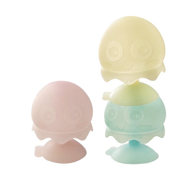 Low Price Baby Bath Toys Animal Floating Jellyfish With Suction Cup Designs Silicone Bath Toys For Toddlers