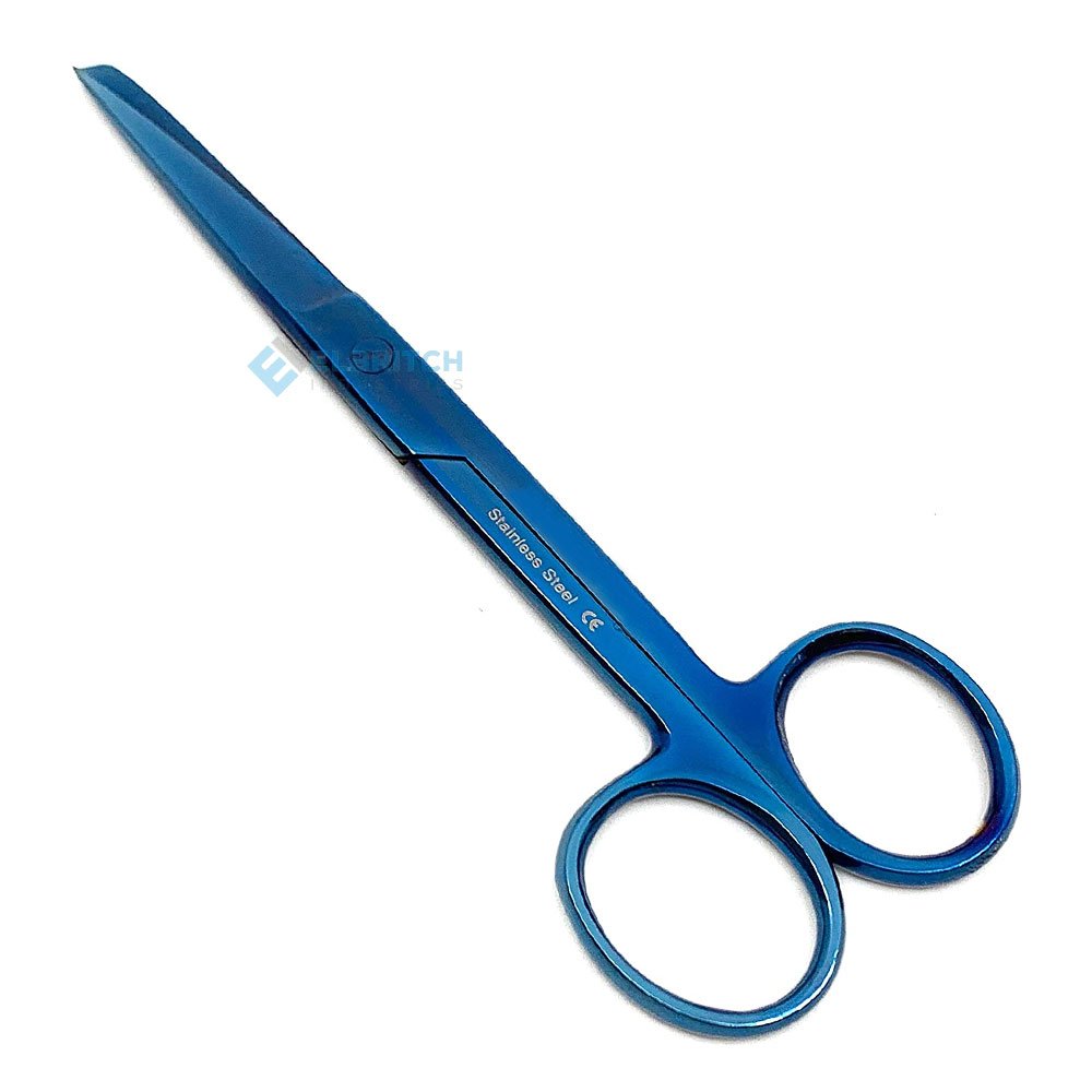 Solid Stainless Steel Best Price Straight Sterile Dressing Scissors 10 Cm