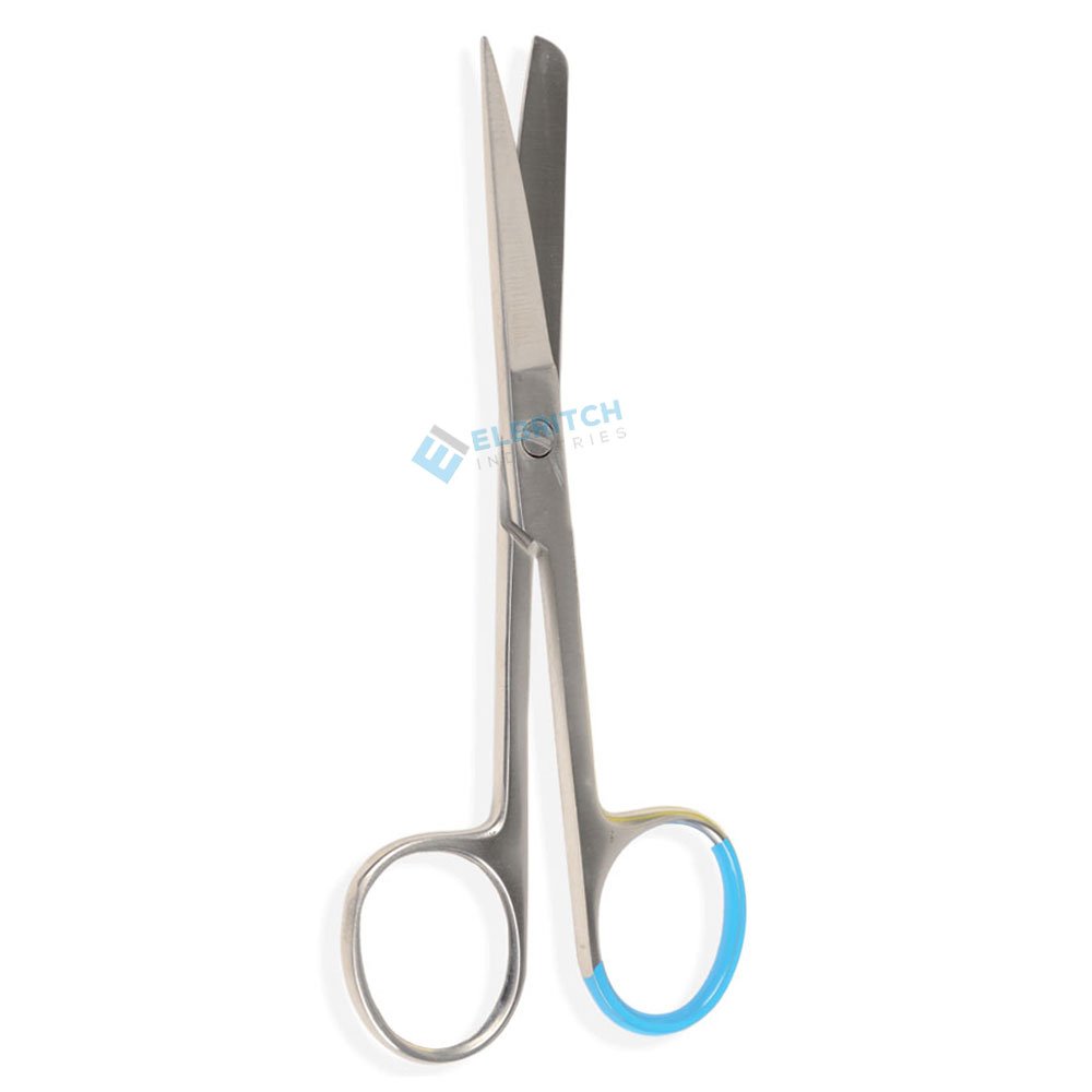 Solid Stainless Steel Best Price Straight Sterile Dressing Scissors 10 Cm