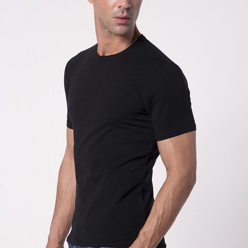 OEM bulk mens 100% cotton turkish t shirts manufacturers custom t shirt black undershirts high quality
