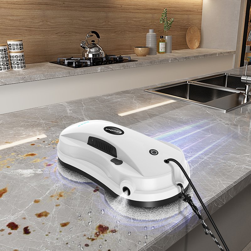 Hot selling window washer two spray automatic window cleaner low noise robotic window cleaning glass mirror electric cleaners