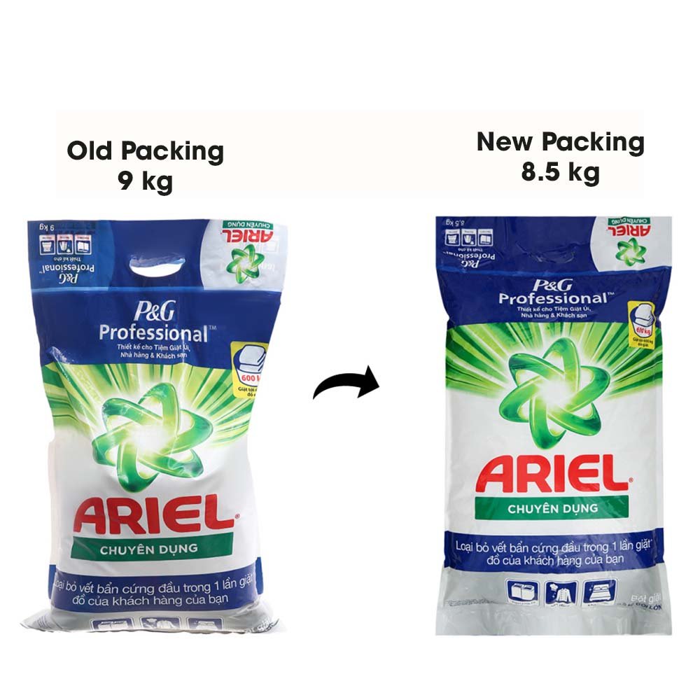 Hot Rate High Foam Perfume Washing Powder Ar-iel Powder Detergent big bag 8.5kg - Africa market Laundry detergent powder