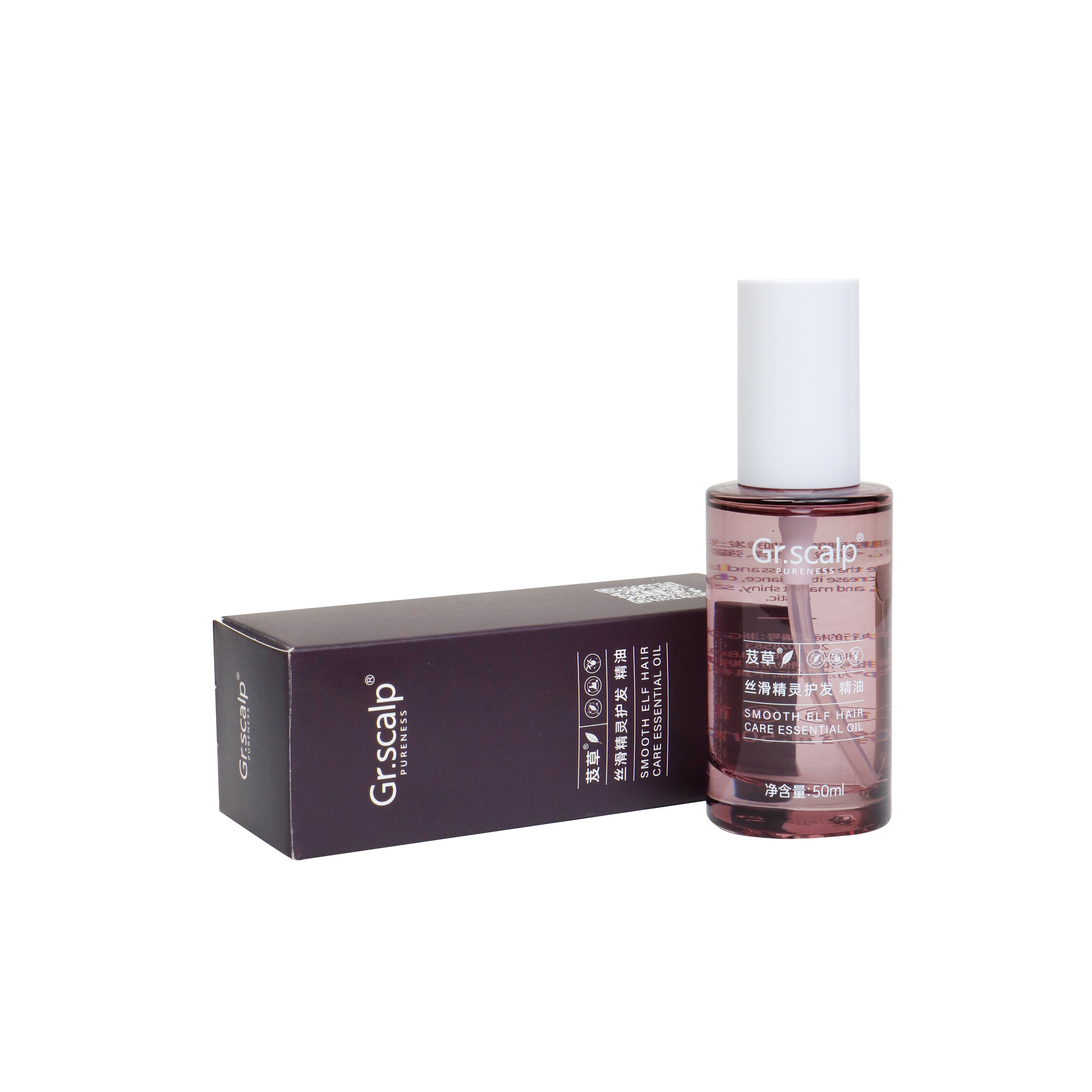 Professional hair product transparent liquid smooth elf hair care essence oil for adults