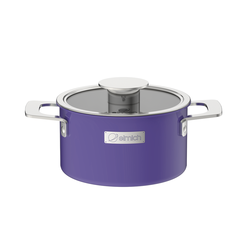 High quality Elmich Hera cookware set EL-8196 size 16,18,22, pan 24cm