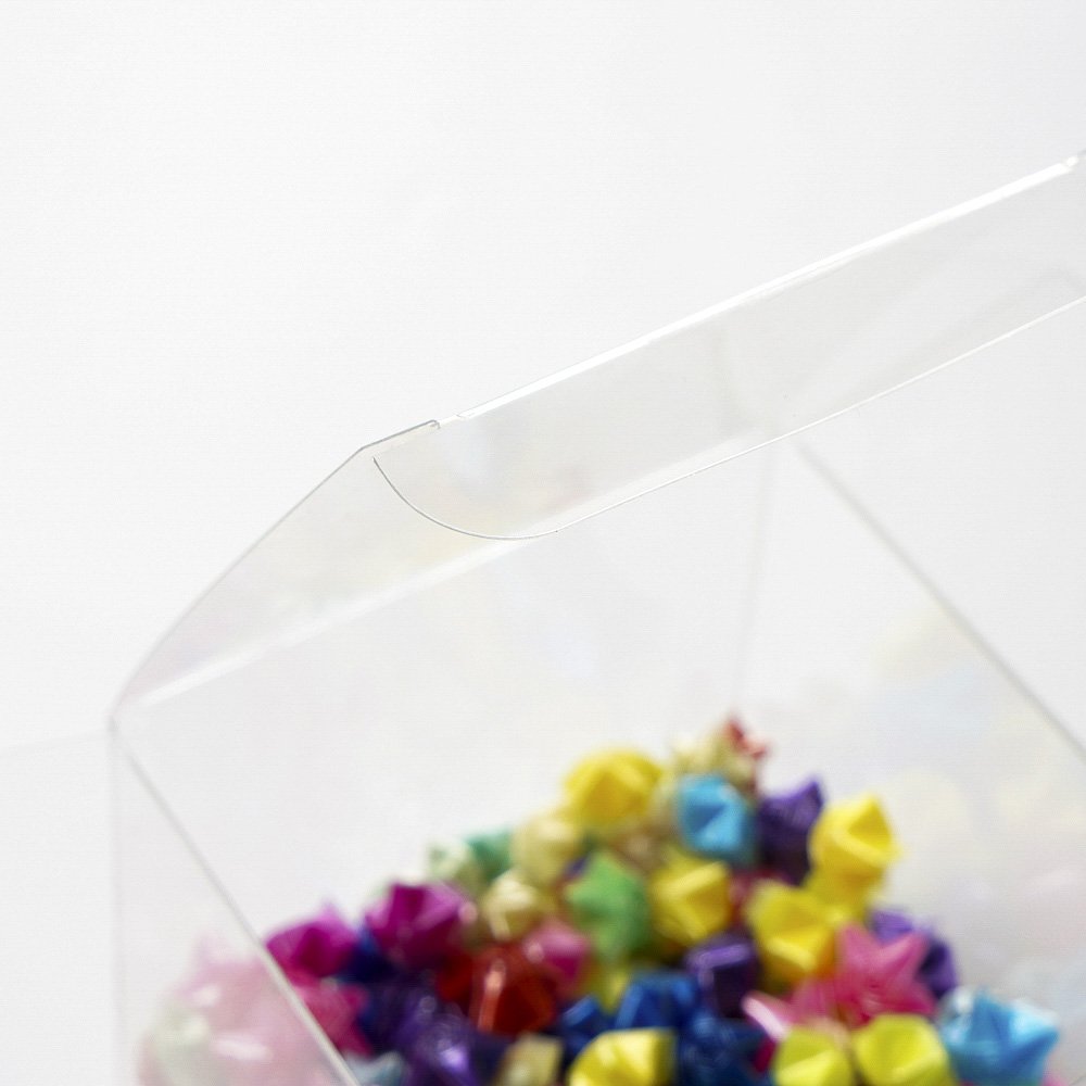 Cajas de embalaje transparentes de plastico PET PP, personalizadas, para cosmeticos el ectronicos