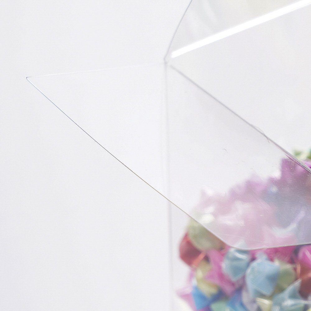 Cajas de embalaje transparentes de plastico PET PP, personalizadas, para cosmeticos el ectronicos