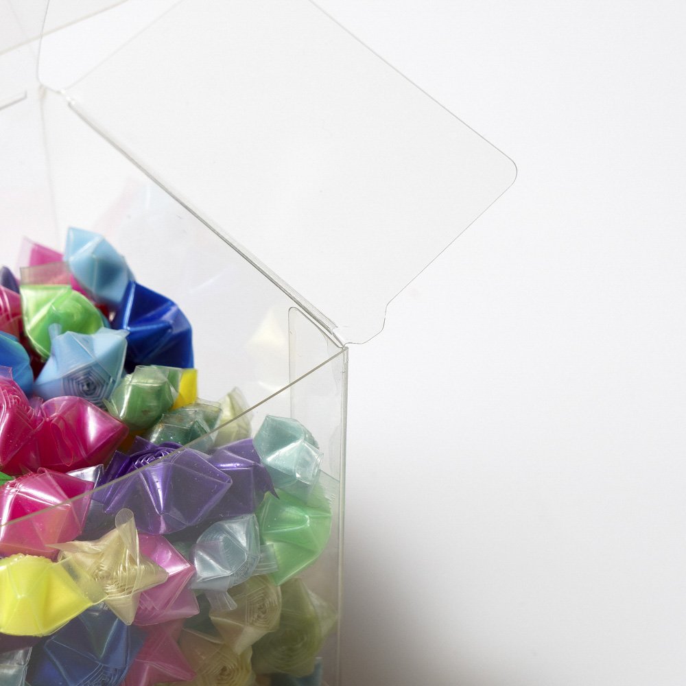Cajas de embalaje transparentes de plastico PET PP, personalizadas, para cosmeticos el ectronicos