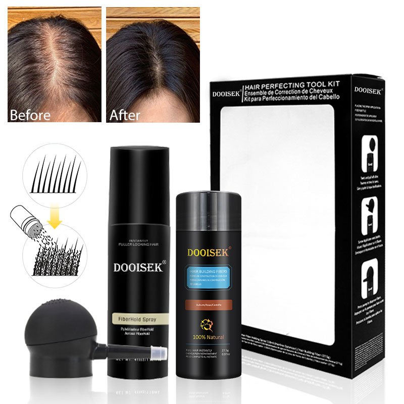 Hot Sale Organic Natural Hair Care Products Fibra Capilar Hair Loss Treatment Grow Keratin Powder Topic Hair Building Fiber
