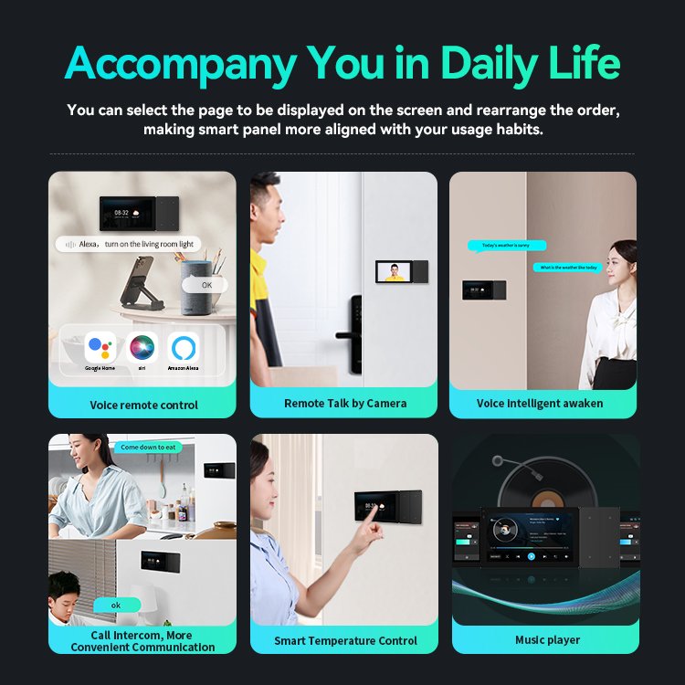 LEELEN productos inteligentes para el hogar Android WiFi Zigbee Bluetooth smart home products home automation control system