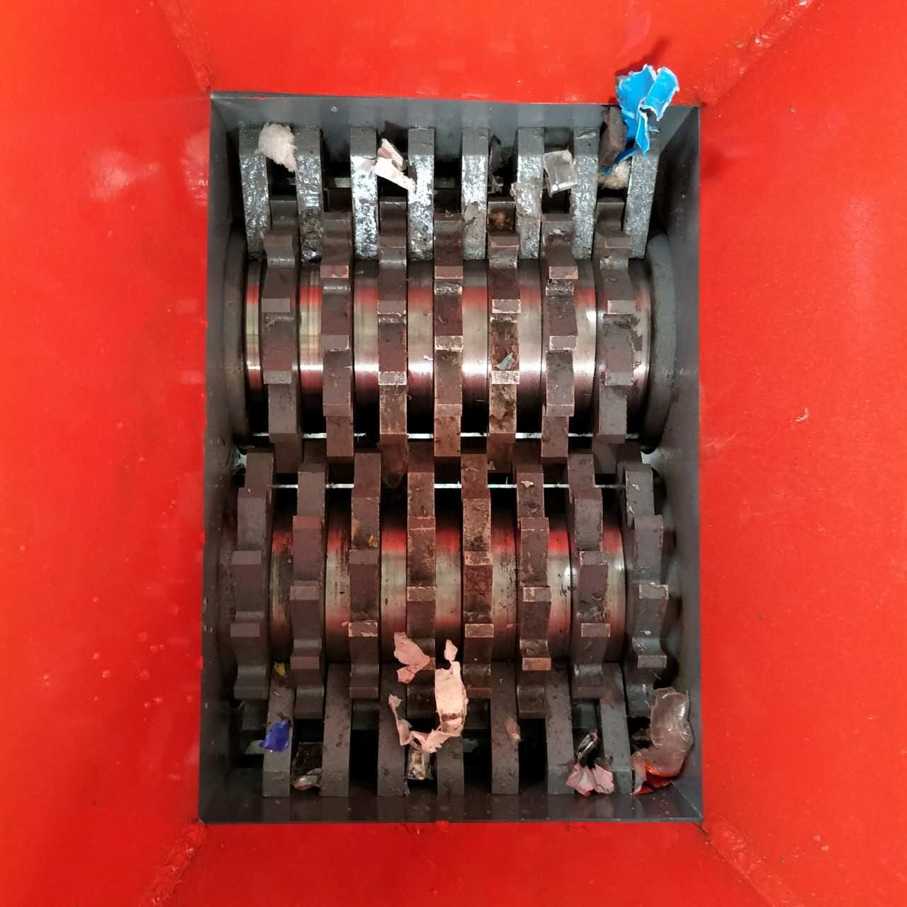 electric dtv ikinci el lastik slow speed wood small double shaft silent plastic wool shredder machine recycling atv