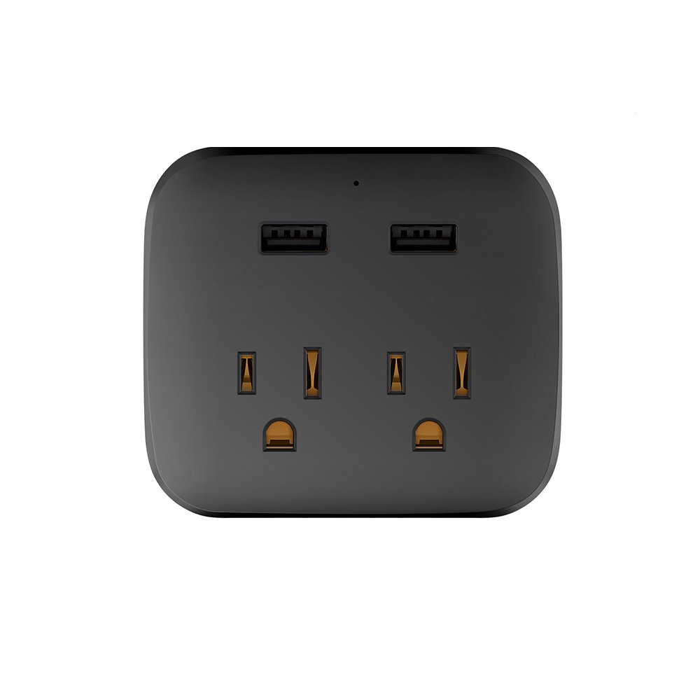 surge production wall usb socket power strip 2 outlet shelf type a usb