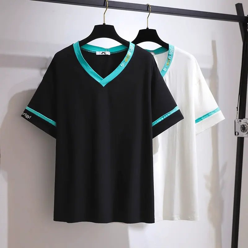 Factory wholesale high quality casual short sleeve women's T-shirts