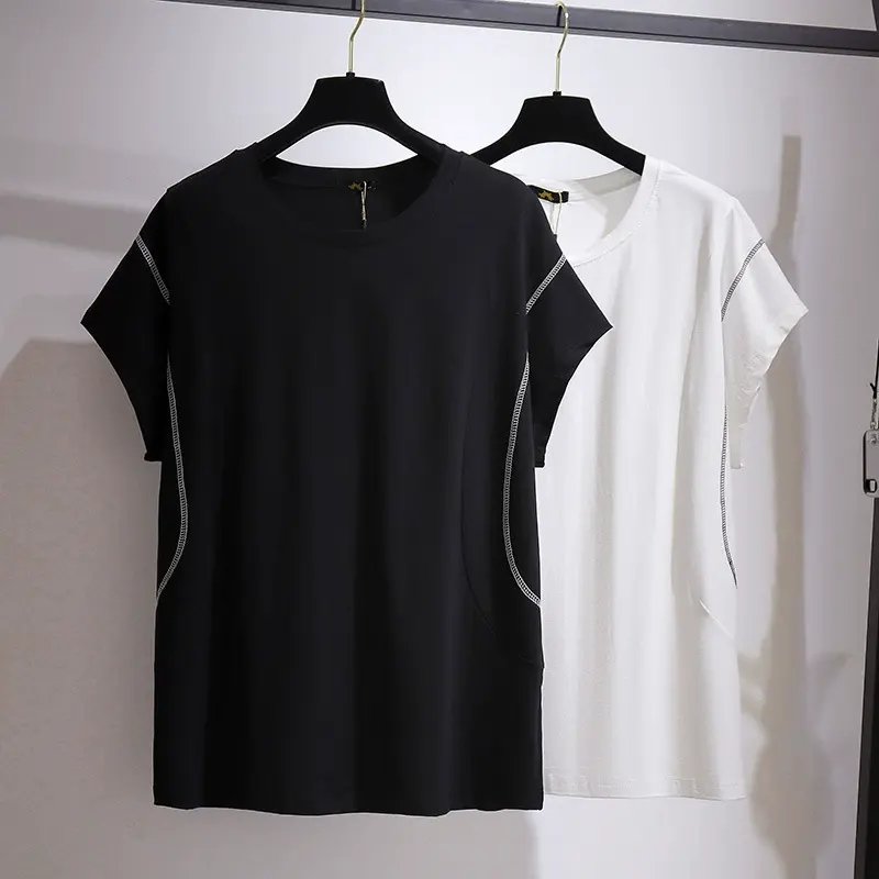 Factory wholesale high quality casual short sleeve women's T-shirts